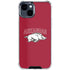 University of Arkansas-Fayetteville Razorbacks Logo iPhone 15 Clear Case